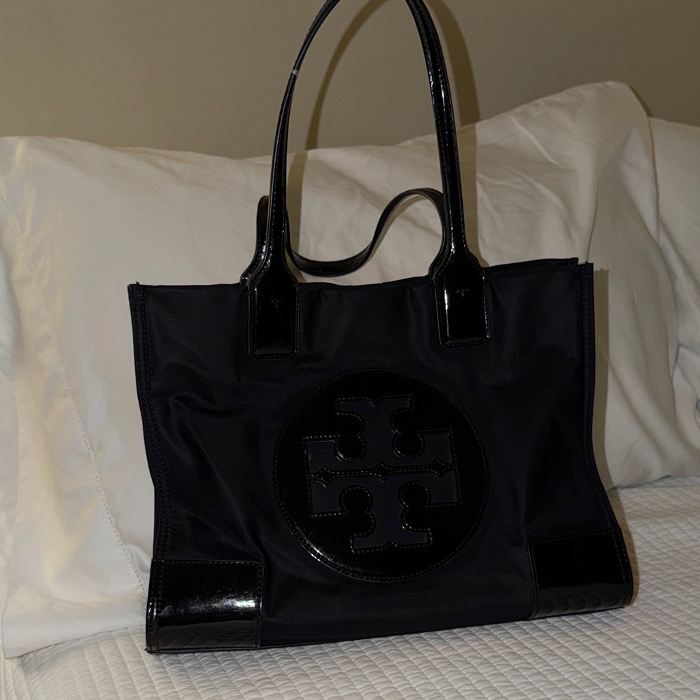Tory Burch Nylon Black Tote